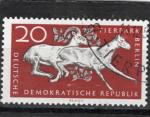 Timbre Allemagne / RDA / Oblitr / 1956 /  Y&T N279.