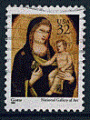 Etats-Unis 1995 - YT 2455 - oblitr - Mre et enfant par Giotto di Bondone