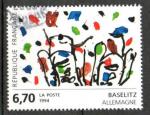 France Oblitr Yvert N2914 Tableau BASELITZ 1994