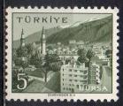 TURQUIE N° 1375 *(nsg) Y&T 1958 Chefs lieux de départements (Bursa)