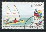 Timbre de CUBA 1990  Obl  N 3083  Y&T  Voile