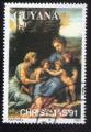 Guyana 1991 Oblitr rond Used Stamp Christmas Nol par RAPHAEL