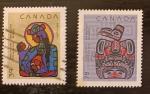 Canada 1990 YT 1161 et 1163