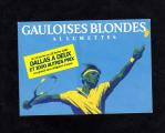 Carte postale CPM publicit : Gauloises Blondes