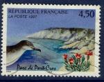 France 1997 - YT 3057 - cachet vague - parc de Port-Cros