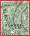India 1912.- Jorge V. Y&T S55. Scott O53. Michel D52.