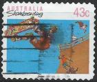 AUSTRALIE - 1990 - Yt n 1190 - Ob - Planche  roulettes , skate board