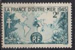 FRANCE N 741 ** Y&T 1945 La France d'Outre Mer