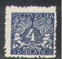 Pologne 1919 Y&T taxe 23**    M 14**    Sc 23**    Gib 93**  
