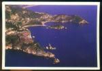 CPM  Italie TAORMINA  Veduta aerea Capo Taormina e Isola Bella Vue arienne du Cap Taormine et Ile Bella