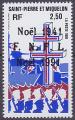 Timbre neuf ** n 554(Yvert) St Pierre et Miquelon 1991 - Nol 1941, FNFL