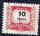 Hongrie 1965 Oblitr Used Postage Due Port D 10 fillr SU