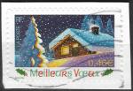 FRANCE - 2002 - Yt n 3534 / A34 - Ob - Meilleurs vux ; chalet sous la neige