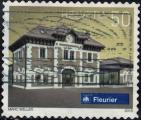 Suisse 2018 Gare Ferroviaire Fleurier Chemins de Fer Y&T CH 2485 SU