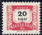 Hongrie 1965 Oblitr Used Postage Due Port D 20 fillr SU
