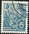 Alemania (RDA) 1954.- Plan Quinquenal. Y&T 153. Scott 192. Michel 410xXI.