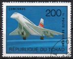 TCHAD N PA 145Q o Y&T 1973 Avions (Concorde)