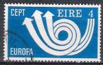 Irlande 1973; Y&T n 291; 4p europa, bleu