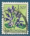 Congo Belge N312 Fleur - schizoglossum 1F50 oblitr