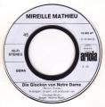 SP 45 RPM (7")  Mireille Mathieu  "  Der zar und das mdchen  "  Allemagne