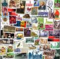 Afrique du sud lot de 500 timbres oblitrs diffrents