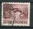 Timbre INDONESIE 1956-58  Obl  N 122  Y&T  Mammifre