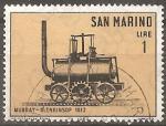 saint-marin - n 627  obliter - 1964
