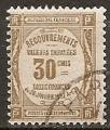 France - taxe n 46  obliter - 1908/1925