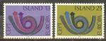 ISLANDE N°424/425* (Europa 1973) - COTE 7.00 €