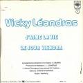 SP 45 RPM (7")  Vicky Leandros  "  J'aime la vie  "
