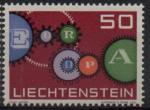 Liechtenstein : n 364 xx neuf sans trace de charnire anne 1961