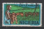 NIGERIA N 284 o Y&T 1973 Berger et son troupeau