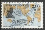 France 1988; Y&T n 2519; 2,00F + 0,50, grands navigateurs, La Prouse