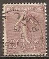 france - n 131  obliter - 1903