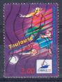 FRANCE 1996 -  Coupe du monde de football - Toulouse  - Yvert 3013  -  Oblitr