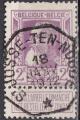 BELGIQUE N 80 de 1905 oblitr avec la bandelette cot 25 