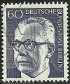 Alemania 1970-73.- Presidente Heinemann. Y&T 512. Scott 1034. Michel 690.