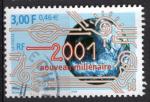 France 2000; Y&T n 3357; 3,00F (0,46), Nouveau millnaire