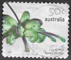 AUSTRALIE - 2007 - Yt n 2661 - Ob - Fleur araigne verte ; adhsif