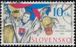 Slovaquie 2002 Oblitr Used Champions du Monde de hockey sur glace SU