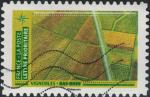 France 2021 Oblitr Used Mosaque de paysages Vignobles Bas Rhin Y&T 1942