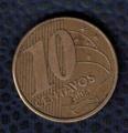 Brsil 2006 monnaie coin moeda moneda 10 centavos