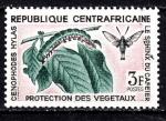 AF11 - Anne 1965 - Yvert n 56** - Papillon -faucon sur feuille de caf