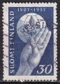 finlande - n° 453  obliteré - 1957