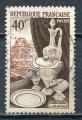 Timbre FRANCE 1954  Obl   N 972   Y&T   Porcelaine Cristal