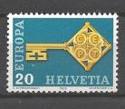 Europa 1968 Suisse Yvert 806 neuf ** MNH