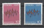 Europa 1972 Suisse Yvert 899 et 900 neuf ** MNH