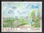 FRANCE N 2136 o Y&T 1981 La sente du chou Pissaro