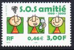 FRANCE 2000 - SOS Amiti  - Yvert 3356  -  Neuf **
