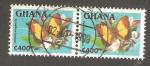 Ghana - Scott 1835-2   butterfly / papilon